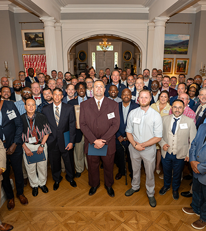 州长和来自 Virginia 各地的父亲。